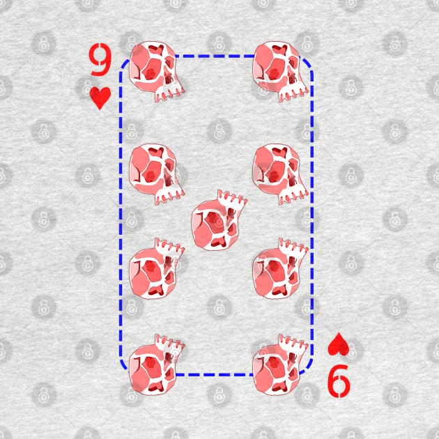 9 of hearts by M[ ]